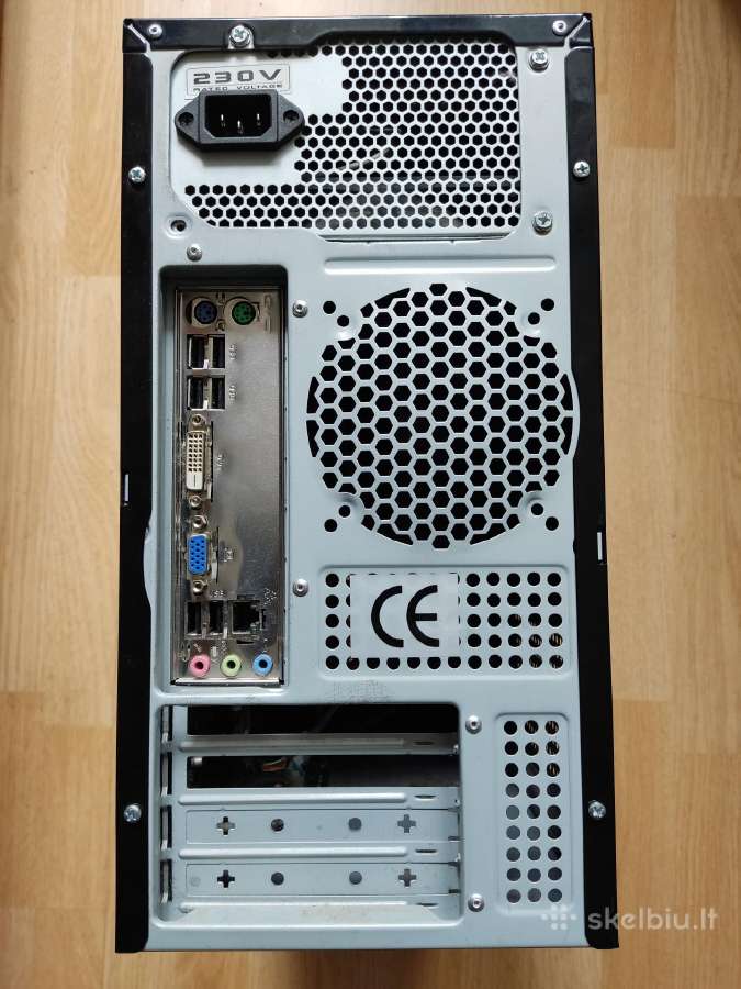 Pc (h61m-p20 / i-g645 / 4gb / -HDD / dovana/siunt) - nuotraukos Nr. 2