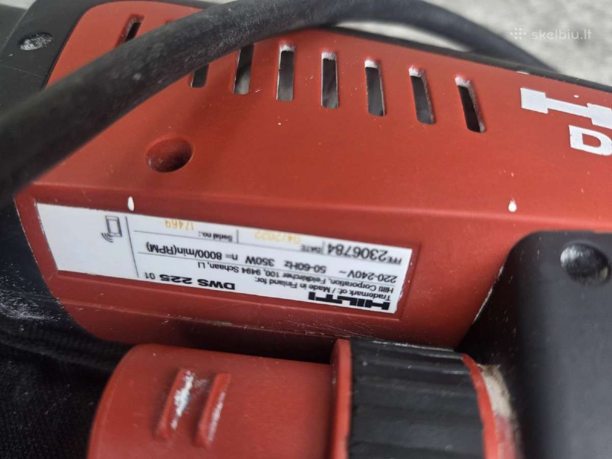Hilti Zirafa su siurbliu - nuotraukos Nr. 3