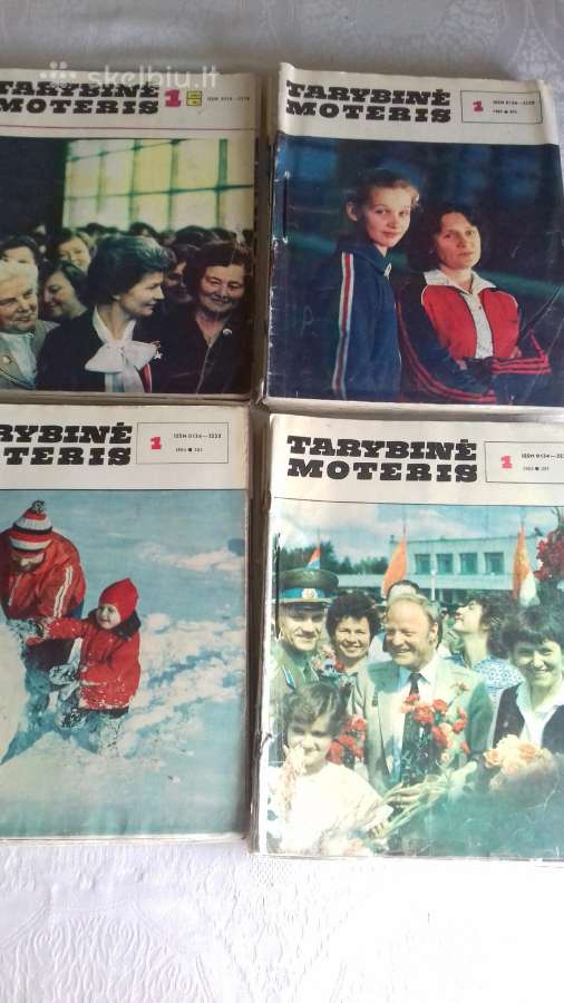 Žurnalai "Tarybinė moteris"