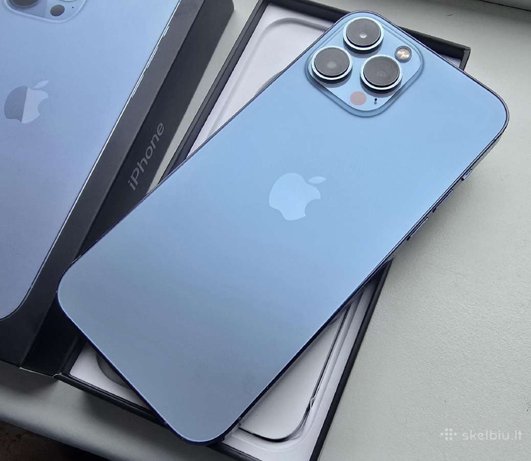 iPhone 13 Pro Max, Sierra Blue, 128gb