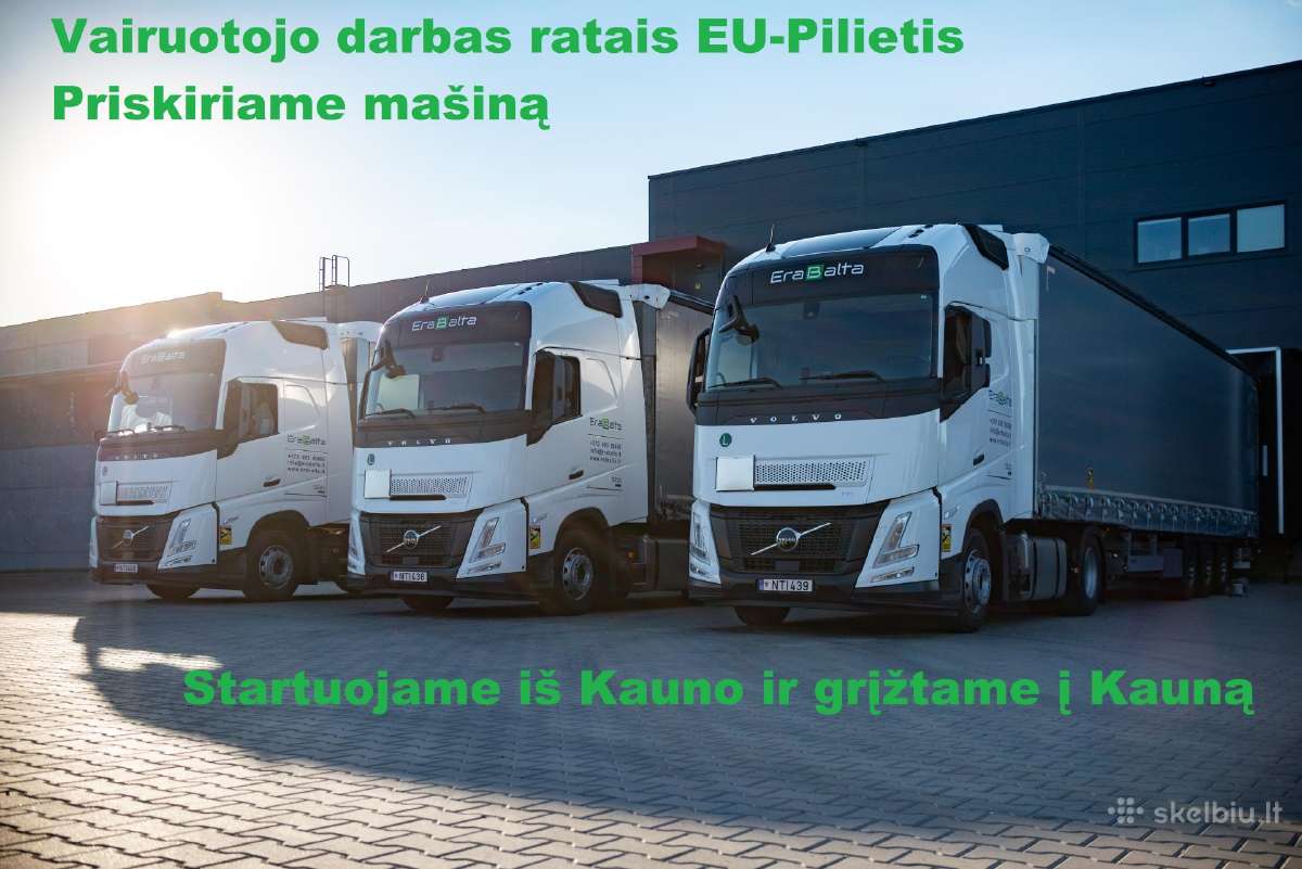 Vairuotojo Darbas Ratais - Eu Pilietis