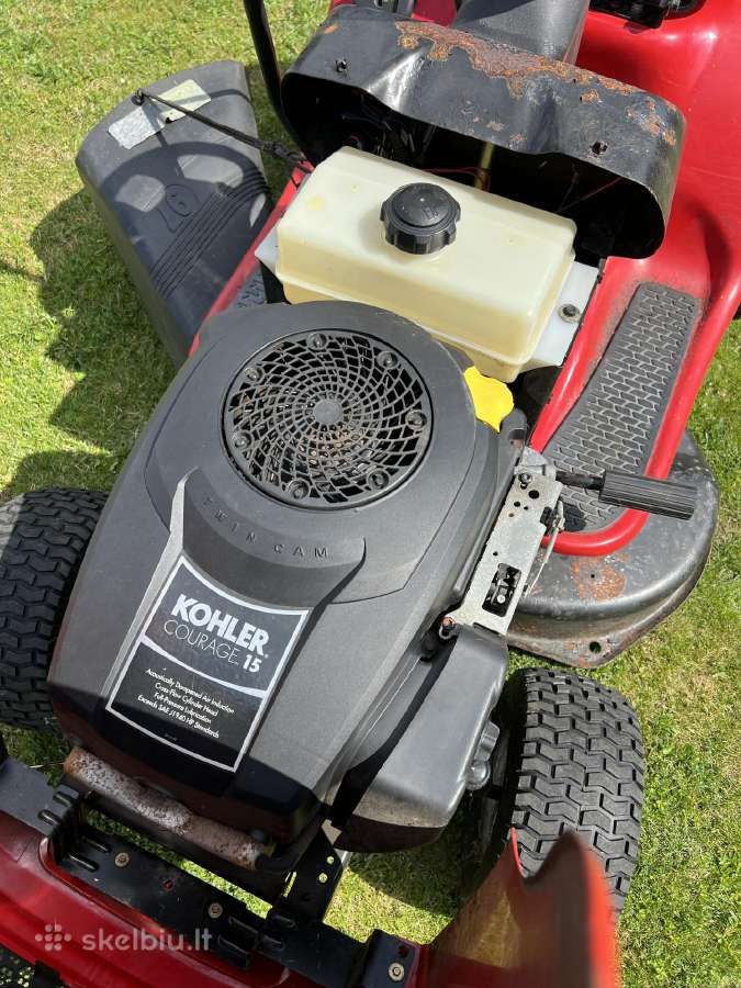 Jonsered 15 Hp sodo traktoriukas - nuotraukos Nr. 4