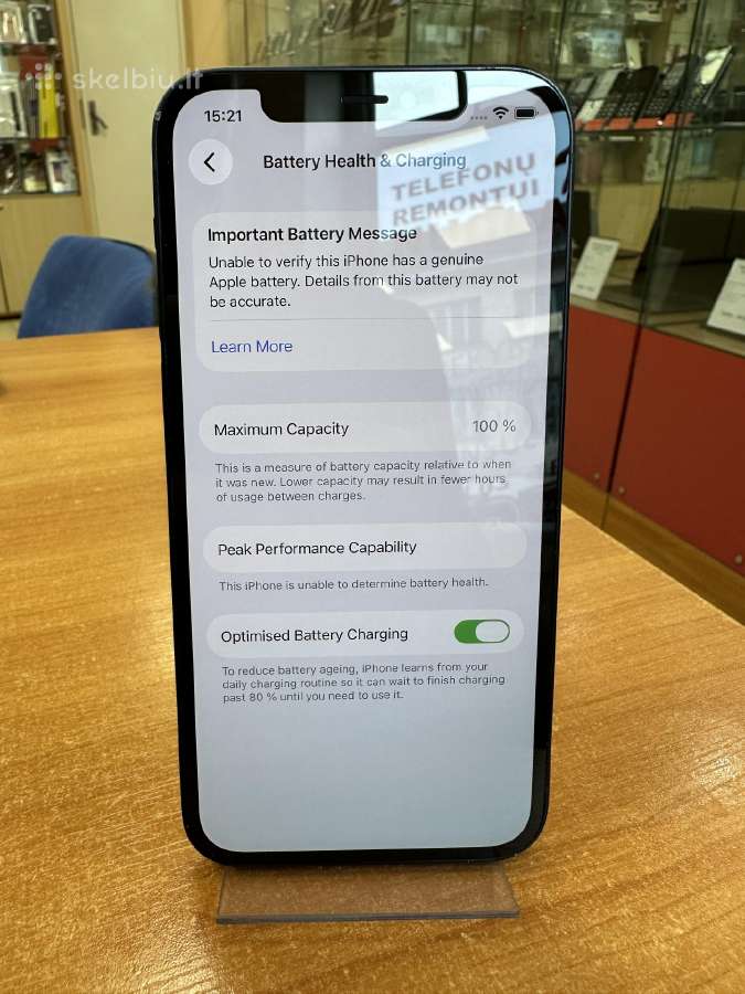 Apple iPhone 12 128gb (naudotas) - nuotraukos Nr. 2