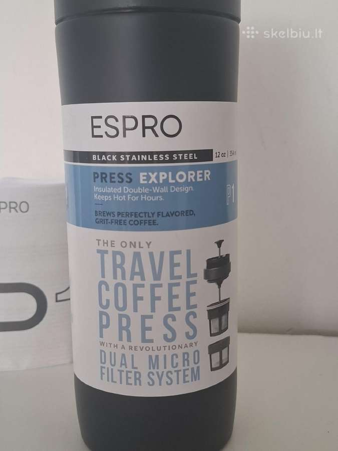 Espro Press P1 Explorer kelioninis kavos puodelis - nuotraukos Nr. 2