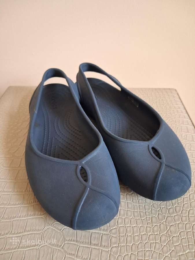 Crocs Olivia II tamsiai mėlynos balerinos