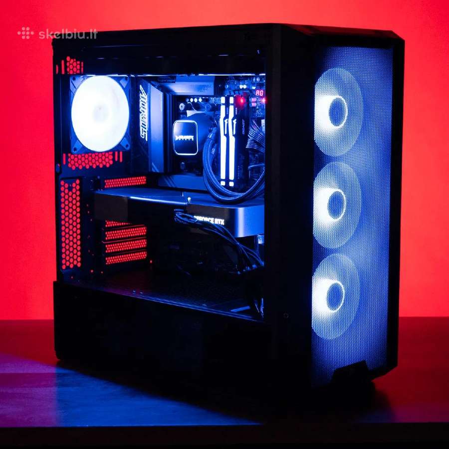 Perku Pc su 7800x3d ar 9800x3d, 32gb Ddr5