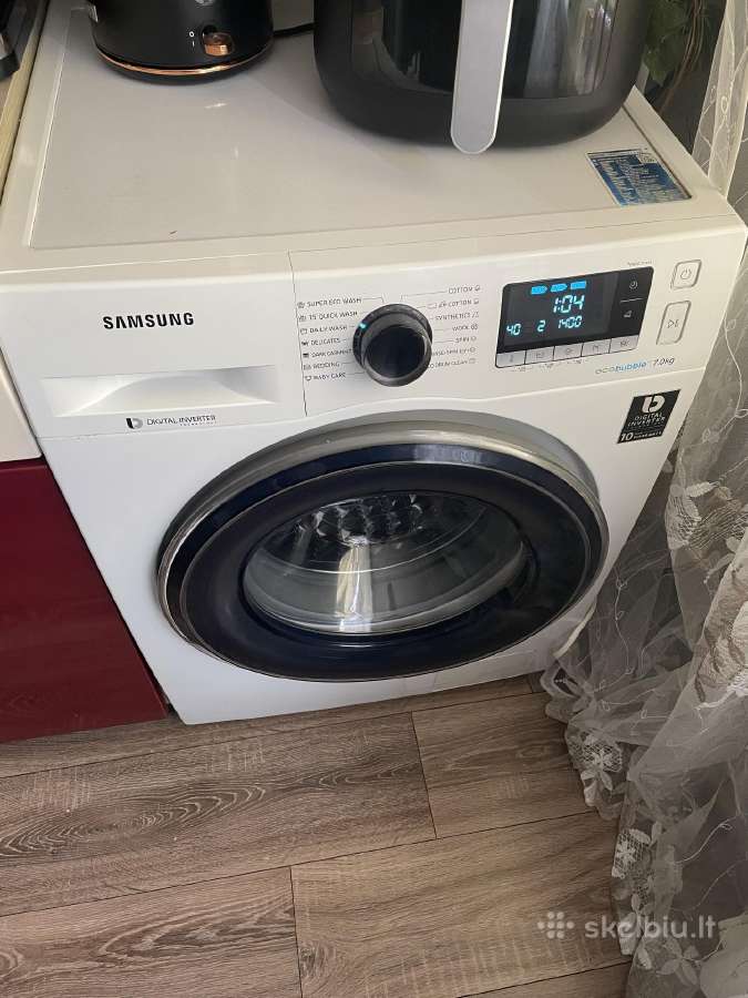 Samsung Eco Bubble 7kg skalbimo mašina