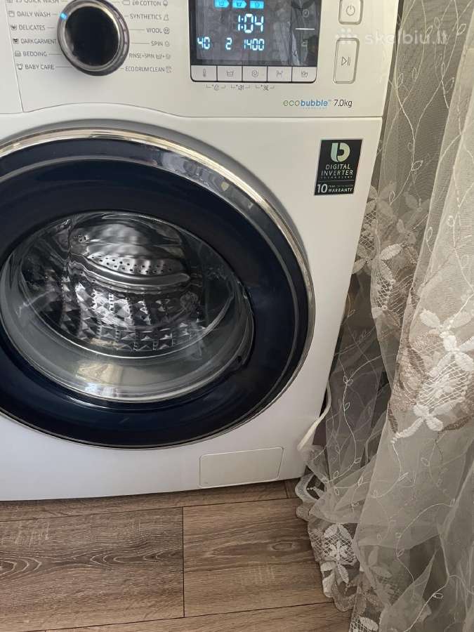 Samsung Eco Bubble 7kg skalbimo mašina - nuotraukos Nr. 2