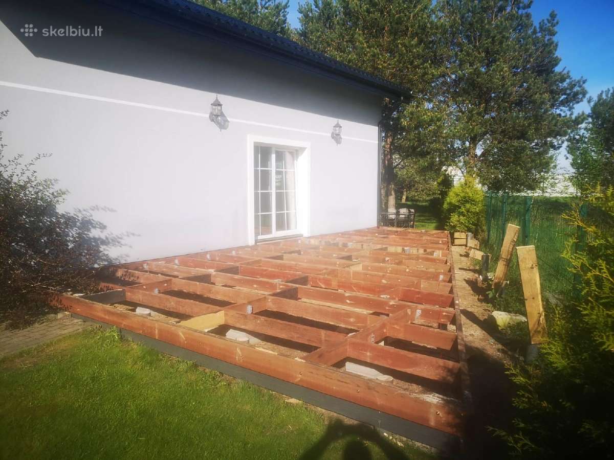 Terasų įrengimas – Meistro paslaugos - nuotraukos Nr. 12