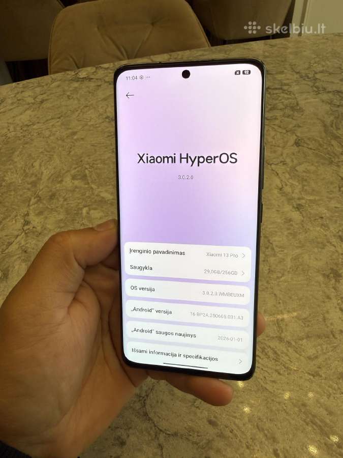 Xiaomi 13 Pro, 16/256gb - nuotraukos Nr. 5