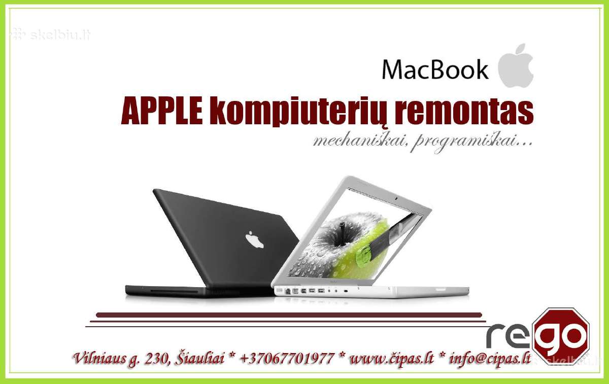 Apple nešiojamų, stacionarių kompiuterių, telefonų | Skelbiu.lt Apple nešiojamų, stacionarių kompiuterių, telefonų