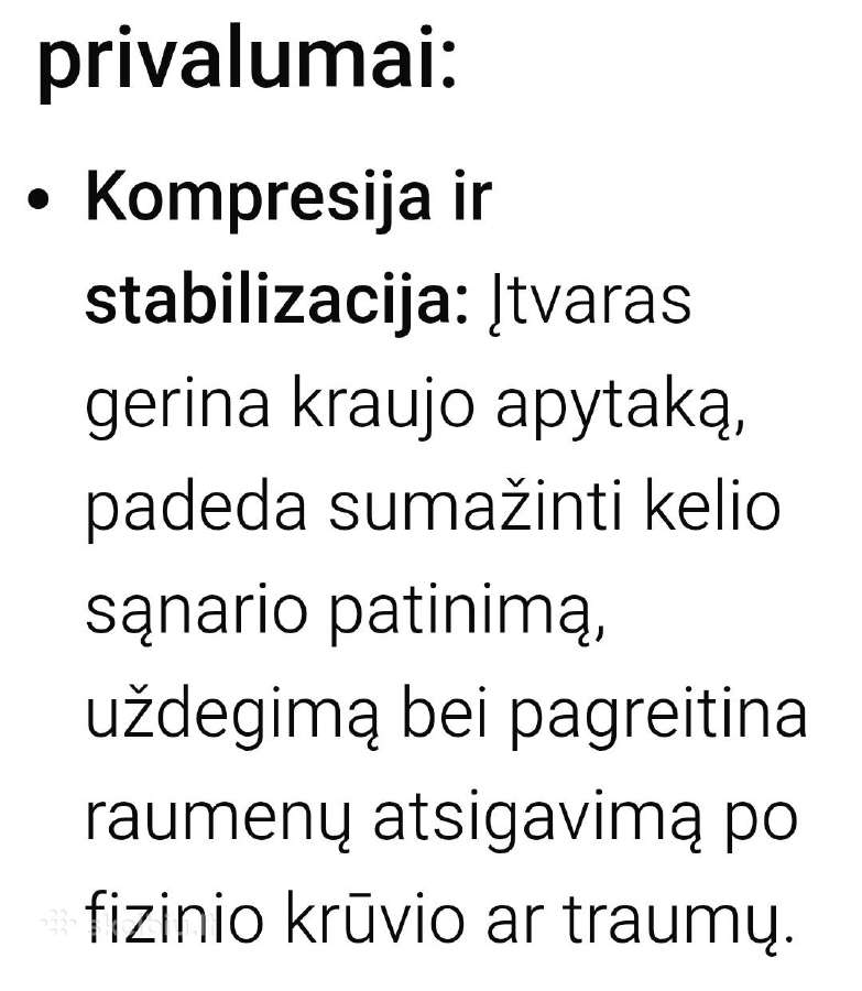 Kelio įtvaras - nuotraukos Nr. 8