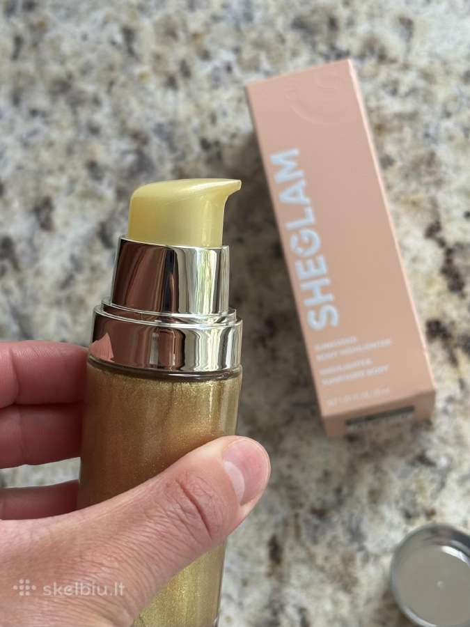 Sheglam nauji kūno blizgučiai aukso spalvos - nuotraukos Nr. 4