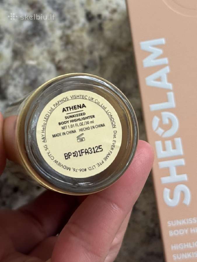 Sheglam nauji kūno blizgučiai aukso spalvos - nuotraukos Nr. 7