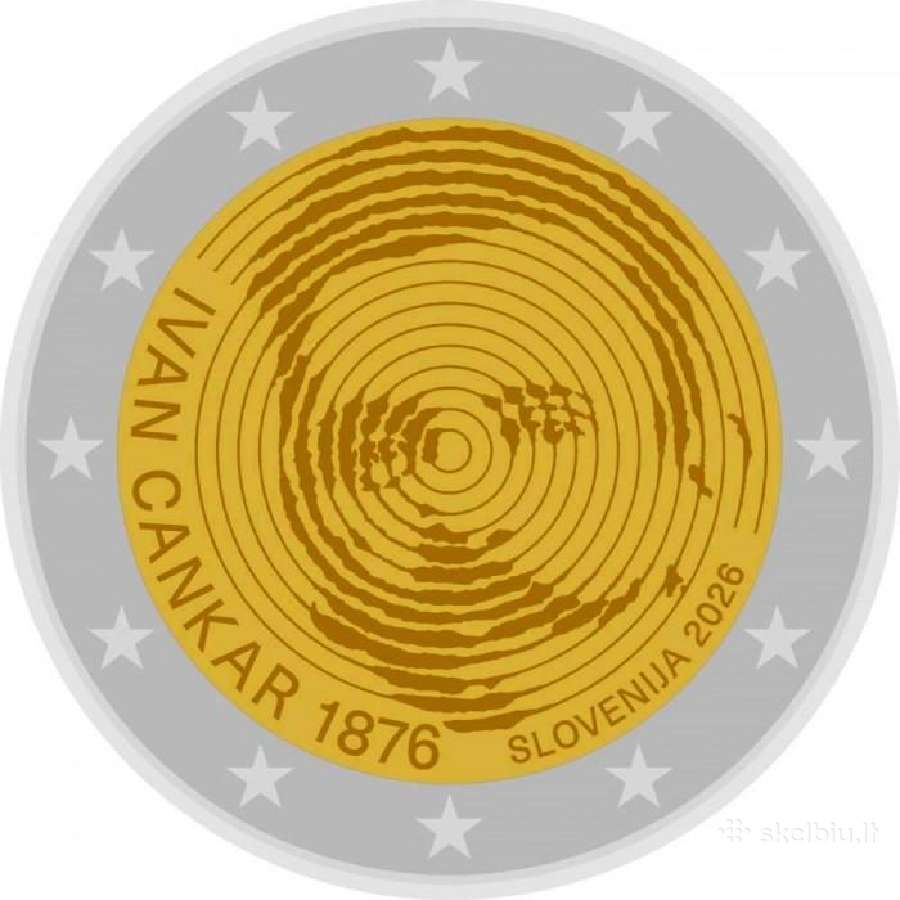 Slovėnijos proginės 2€ monetos (Unc) Atnaujintas - nuotraukos Nr. 13