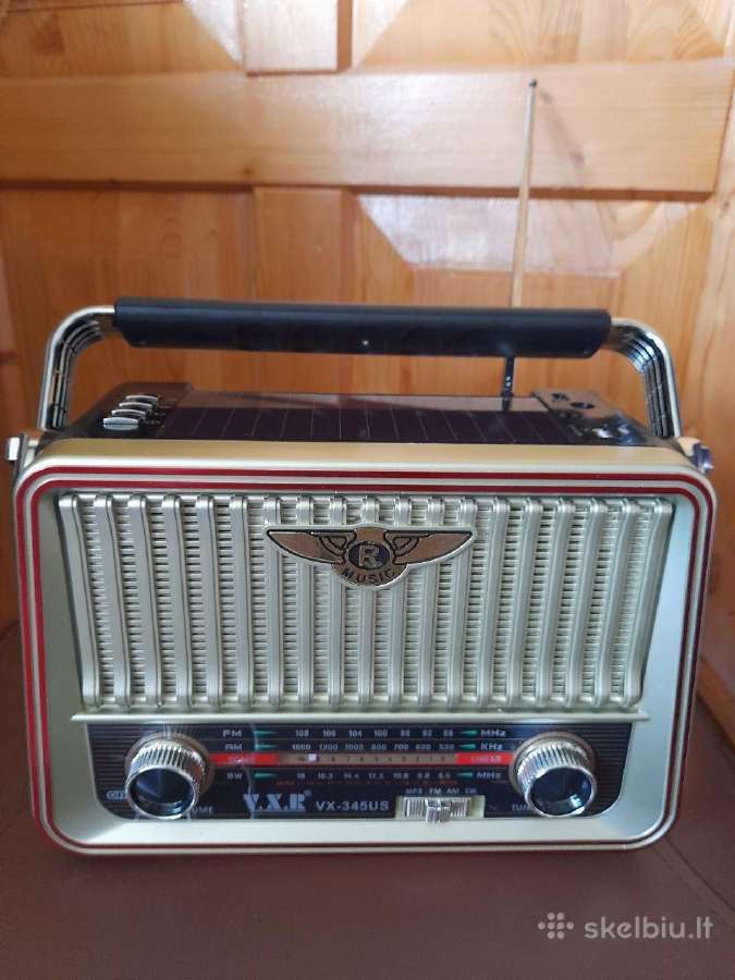 Trijų bangų radijas, Mp3 grotuvas. - nuotraukos Nr. 5