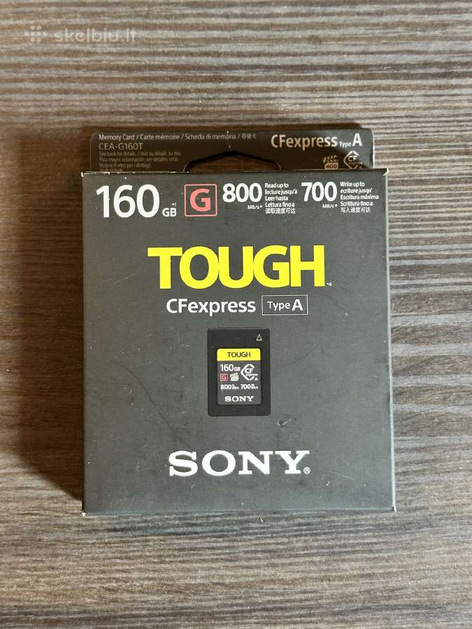 Sony Cfexpress Type A 160gb - nuotraukos Nr. 3