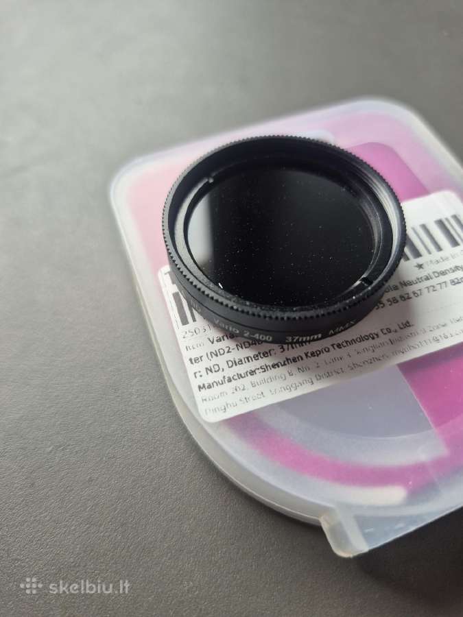 Nd variable filtras 37mm