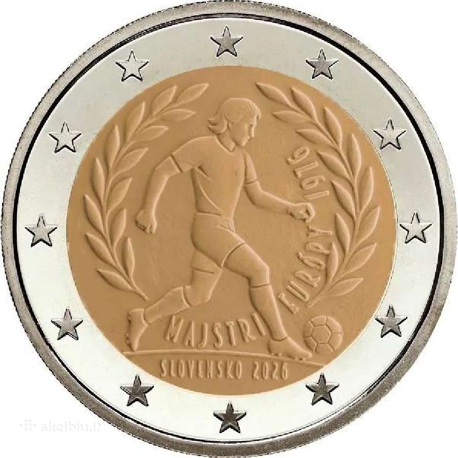 Slovakijos proginės 2€ monetos (Unc) Atnaujintas - nuotraukos Nr. 6