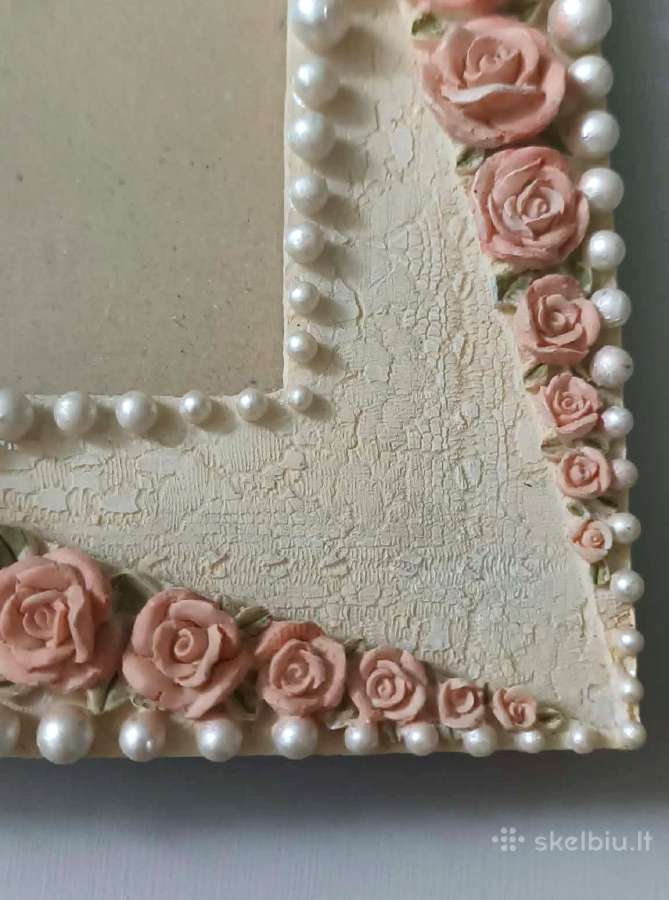 Pastatomas rėmelis, 16x19cm, stiklas 8x11cm. - nuotraukos Nr. 4