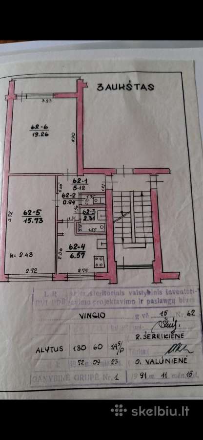2-kambarių butas - nuotraukos Nr. 22