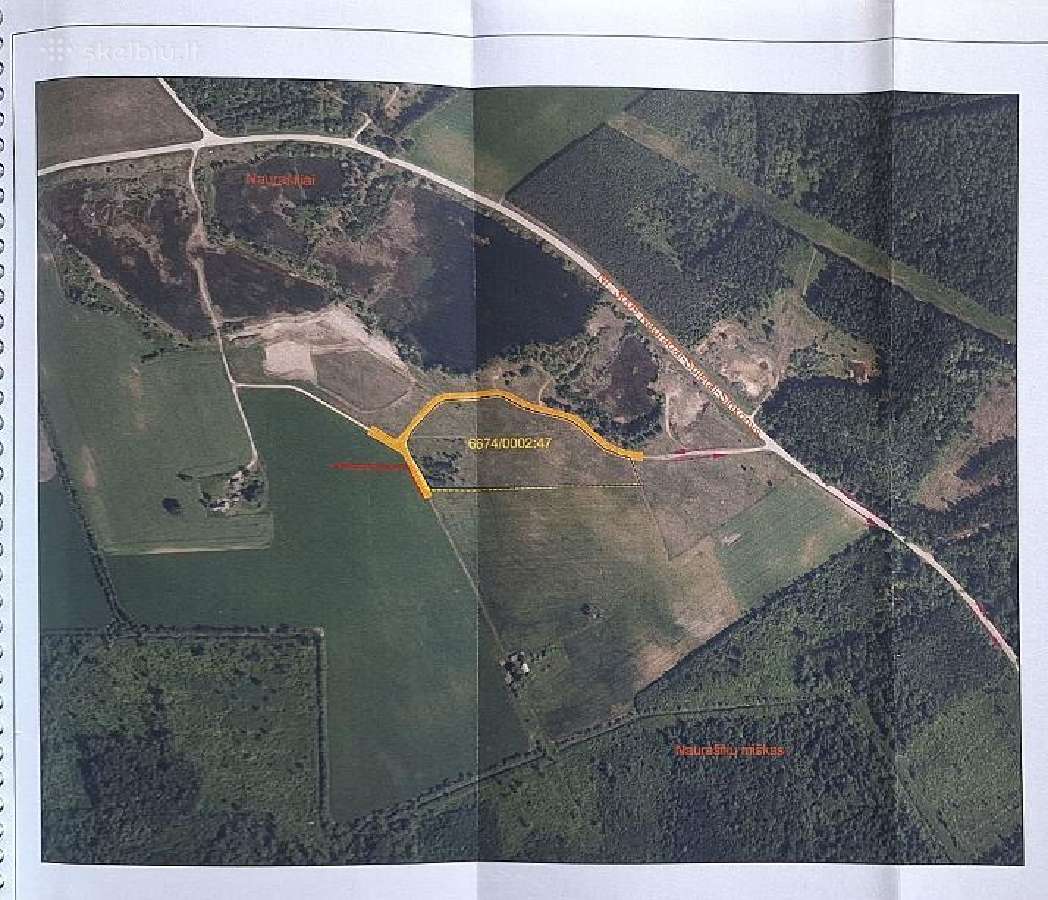 Panevėžio r. parduodamas karjeras