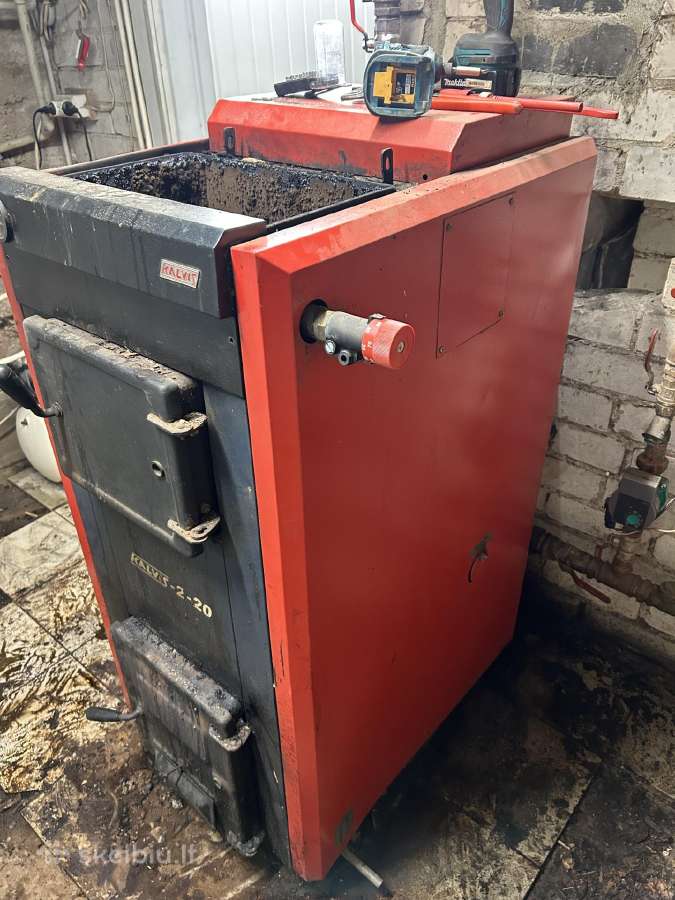 Kieto kuro katilas kalvis 20kw - nuotraukos Nr. 2