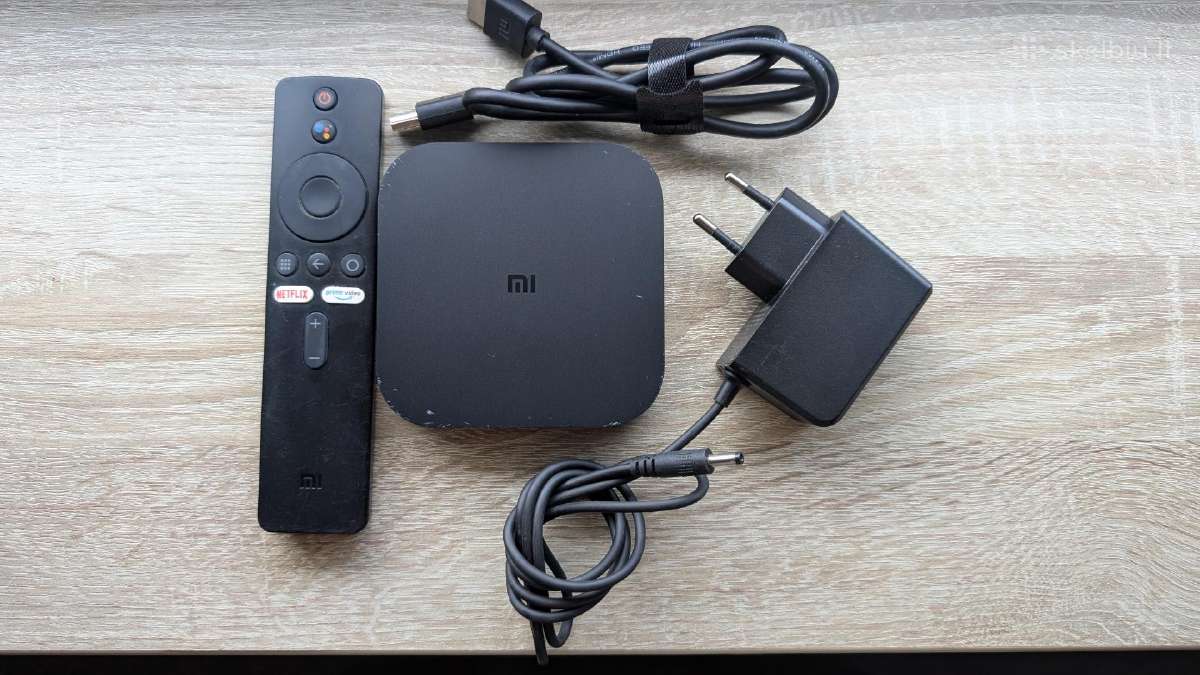Xiaomi Mi Box S 4k Išmanusis Android TV priedėlis