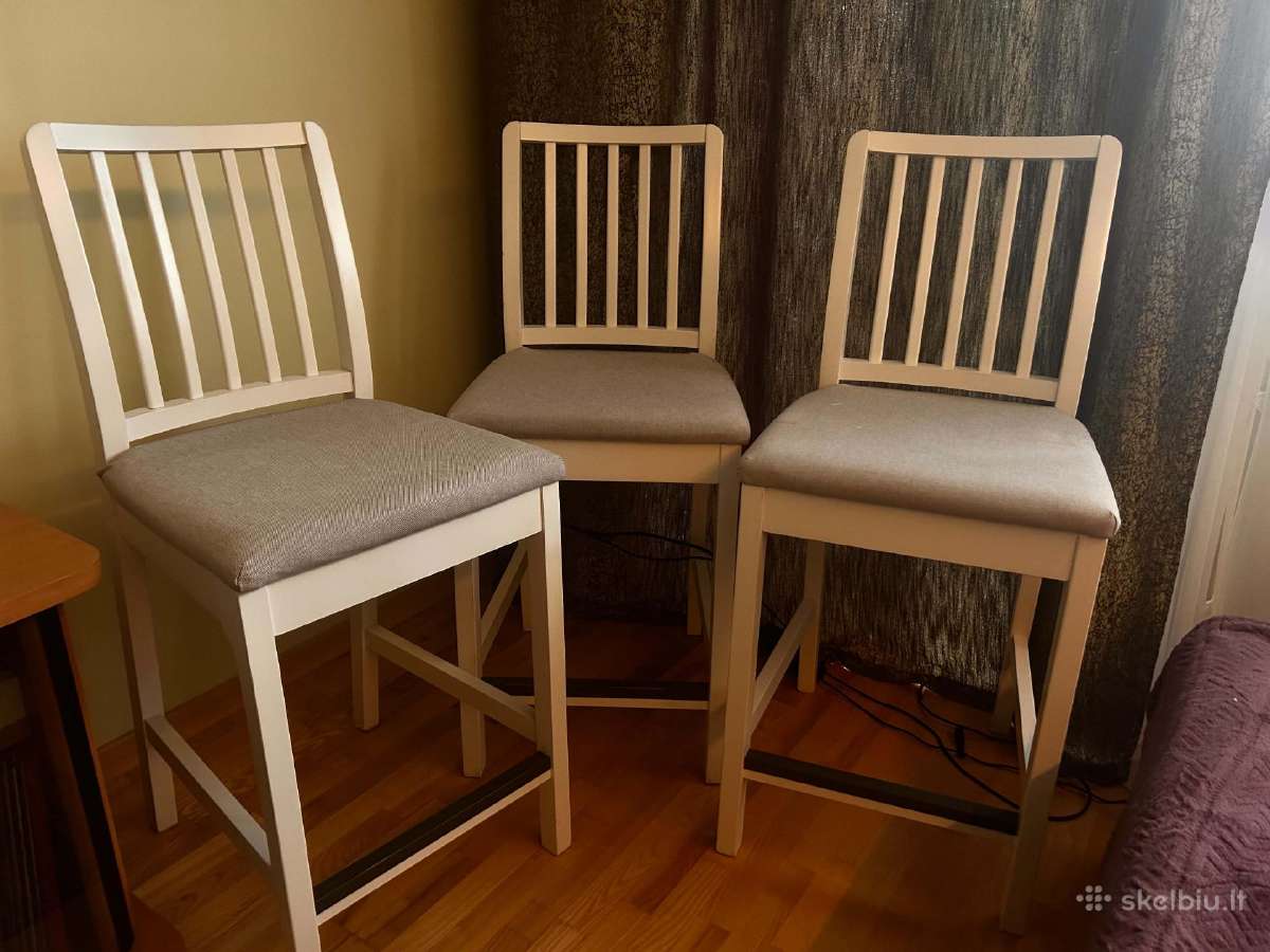 Ikea baro kėdės 3 vnt.