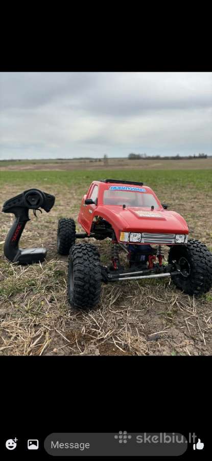 1/10 crawler RC pulteliu valdomas džipas mašina