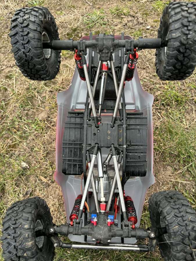 1/10 crawler RC pulteliu valdomas džipas mašina - nuotraukos Nr. 4