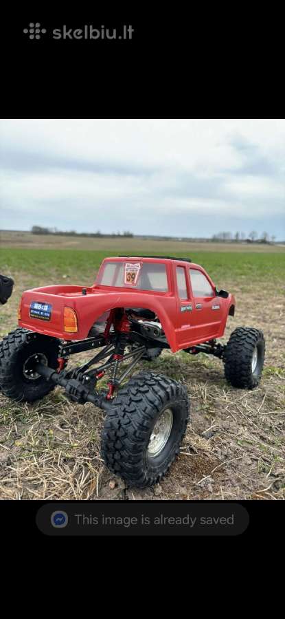 1/10 crawler RC pulteliu valdomas džipas mašina - nuotraukos Nr. 5