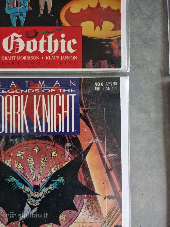 Originalių JAV komiksų kolekcija – 10 vnt. 1990m. - nuotraukos Nr. 7