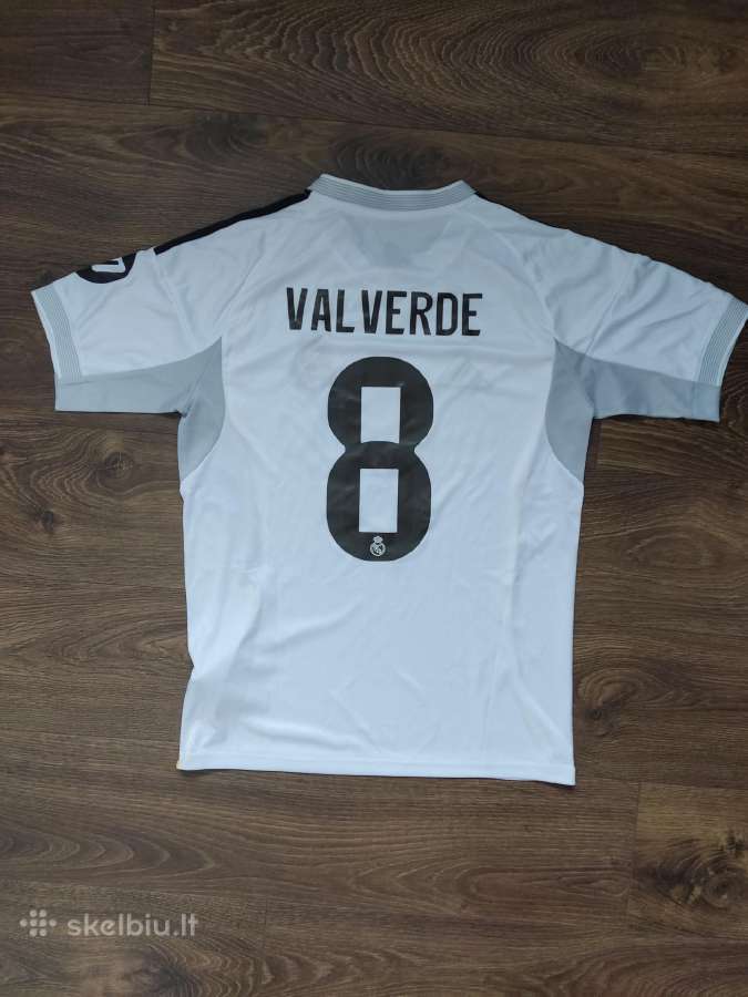 Real Madrid 25/26 Season Home Shirt Valverde
