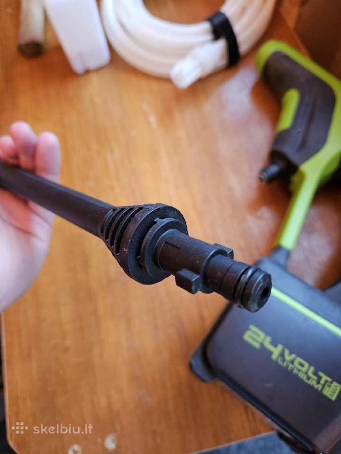 Greenworks 24v Akumuliatorinė plovykla - nuotraukos Nr. 7