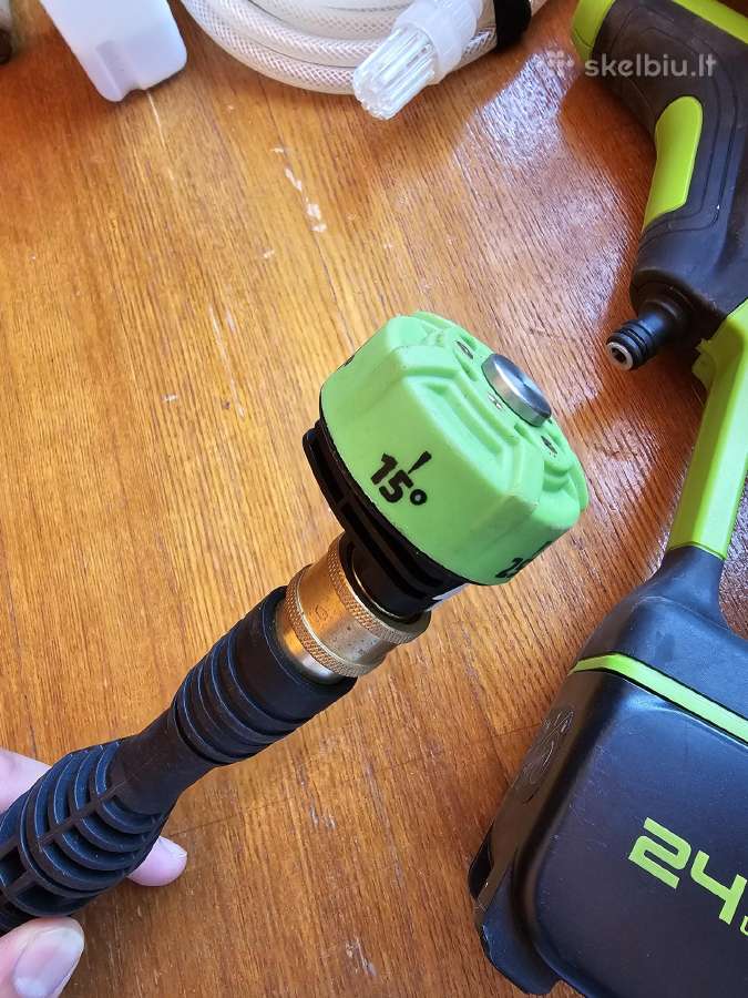 Greenworks 24v Akumuliatorinė plovykla - nuotraukos Nr. 8