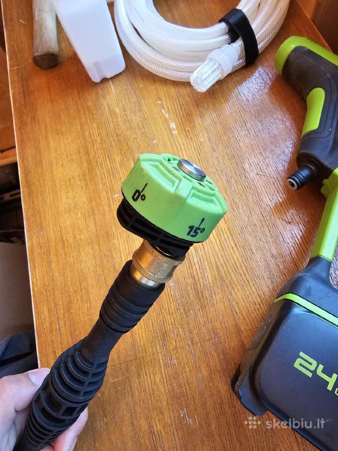 Greenworks 24v Akumuliatorinė plovykla - nuotraukos Nr. 10