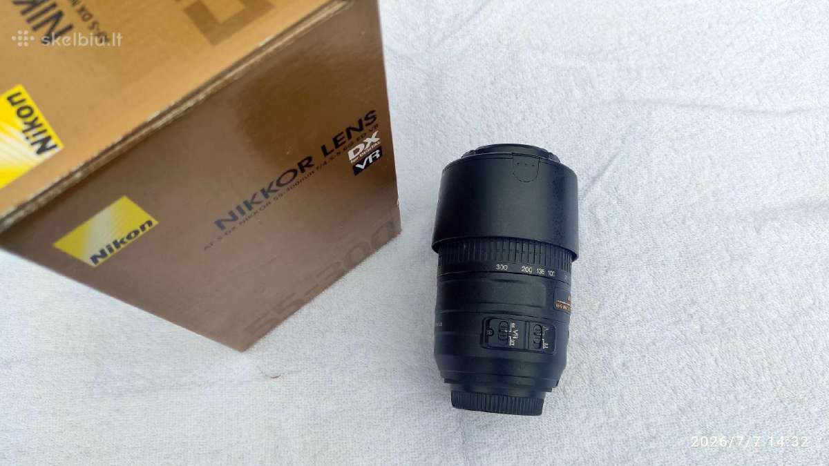 Nikon Af-s Nikkor 55-300mm F/4.5-5.6 G Ed Vr