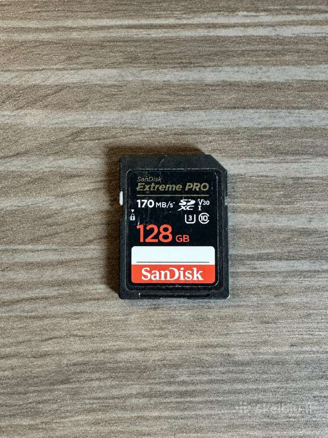 Sandisk Extreme Pro 128gb Sd kortelė