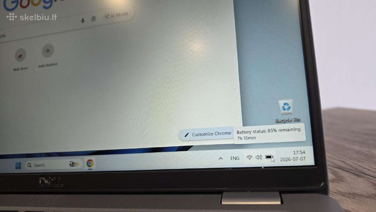 Dell 5420 14" i5-1135g7/16gb/256gb SSD - nuotraukos Nr. 5