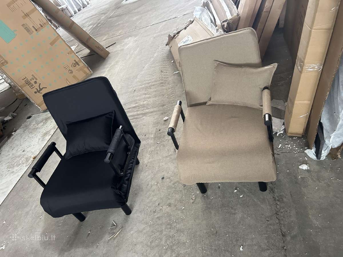 Nauji miegami foteliai dviejų spalvų 120€ - nuotraukos Nr. 19