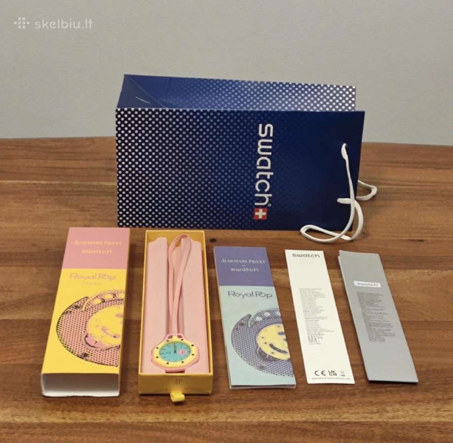 Swatch Audemars Piguet (Royal Pop) - nuotraukos Nr. 4