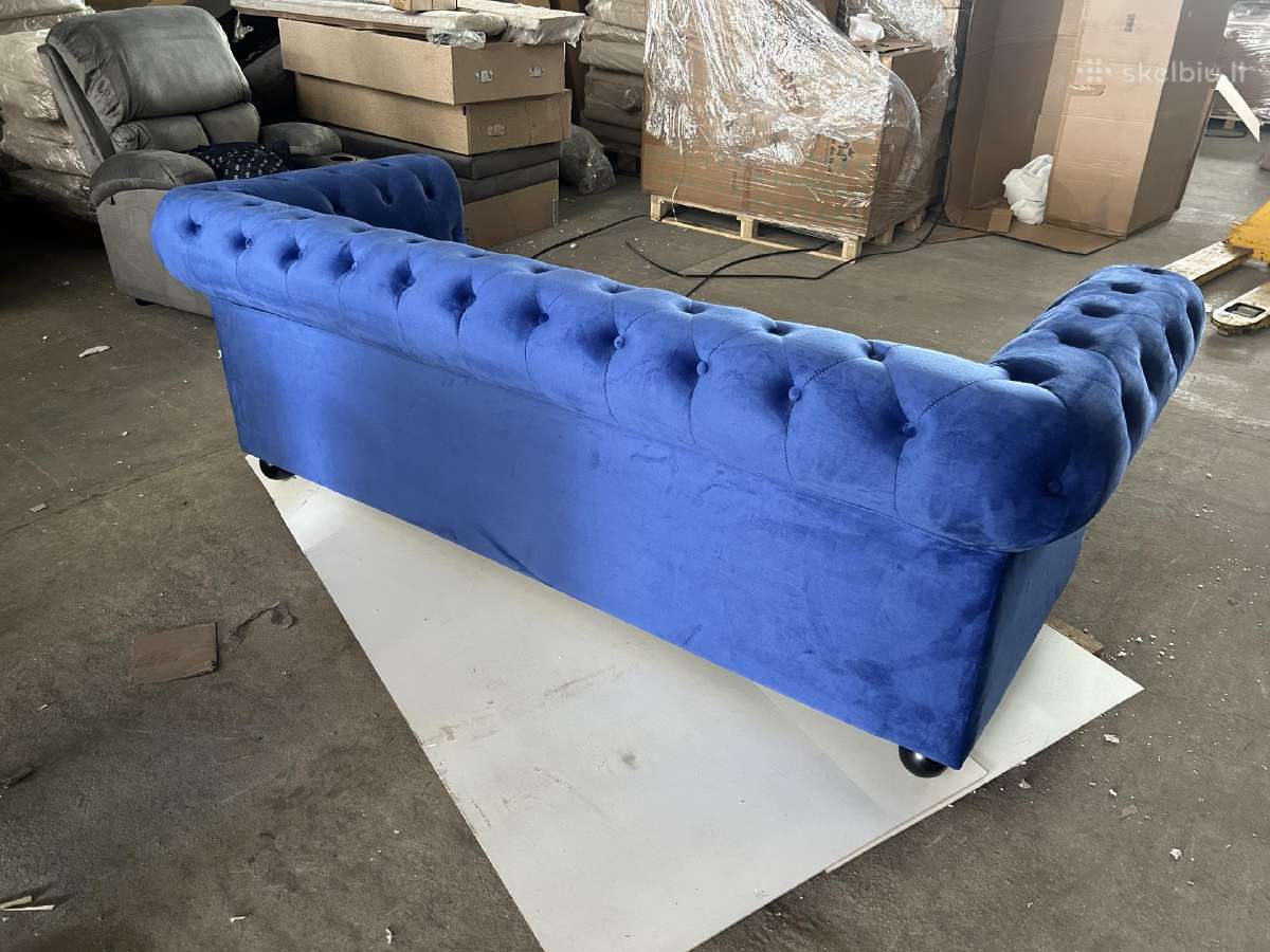 Nauji Chesterfield sofa ir fotelis - nuotraukos Nr. 4