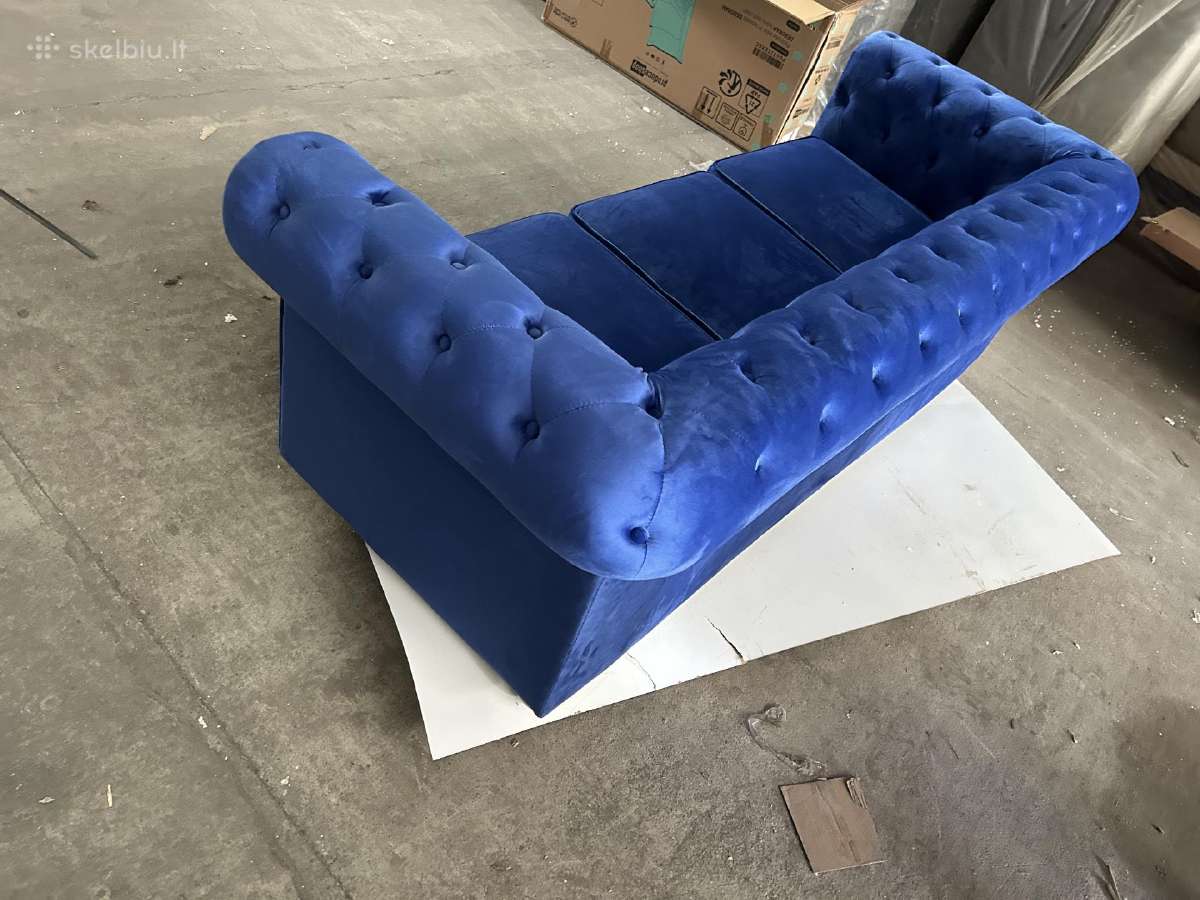 Nauji Chesterfield sofa ir fotelis - nuotraukos Nr. 11