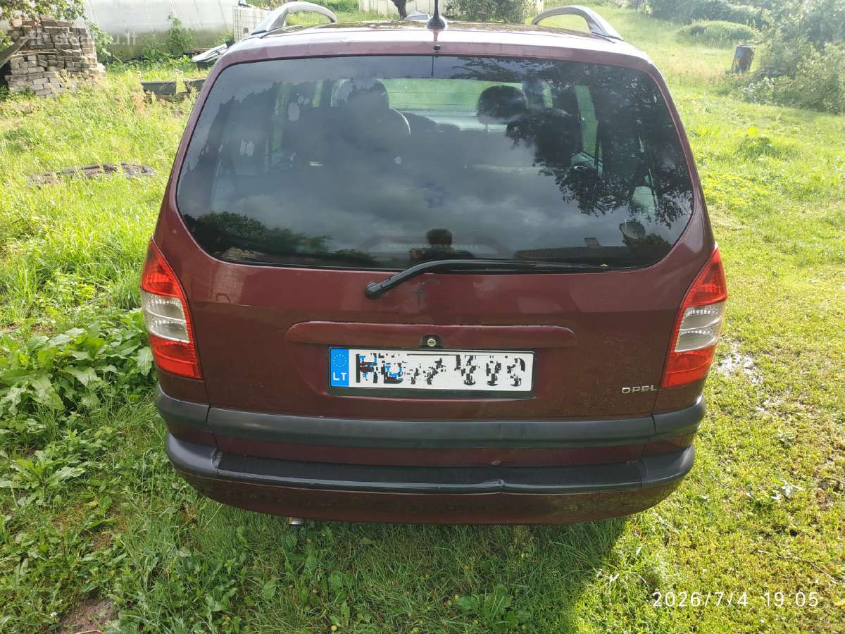 Opel Zafira - nuotraukos Nr. 3