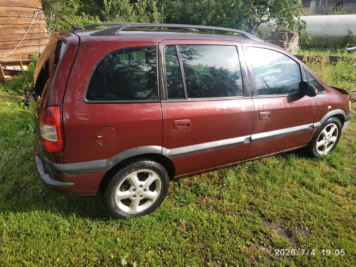 Opel Zafira - nuotraukos Nr. 4
