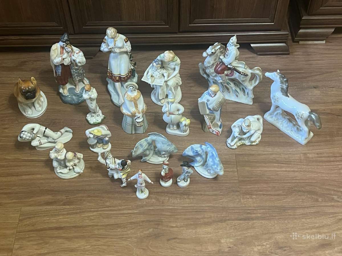 Tarybines porcelianines statuleles - nuotraukos Nr. 3