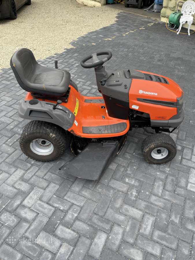 Sodo traktoriukas Husqvarna Lth151 - nuotraukos Nr. 3