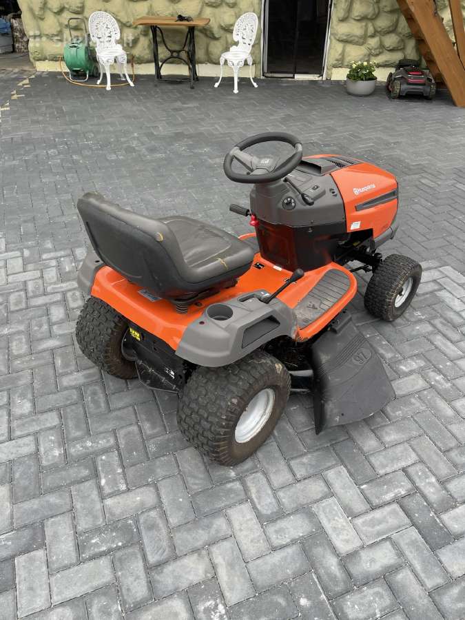 Sodo traktoriukas Husqvarna Lth151 - nuotraukos Nr. 4