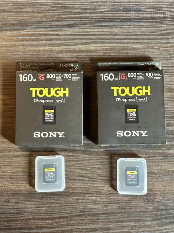 Sony Cfexpress Type A 160gb - nuotraukos Nr. 4